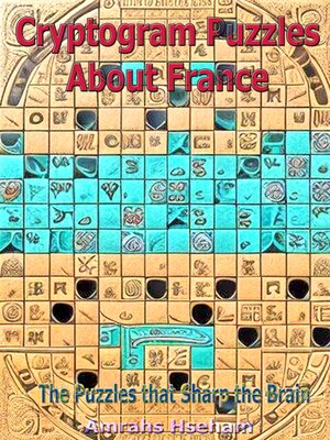 cover image of Cryptogram Puzzles about France
